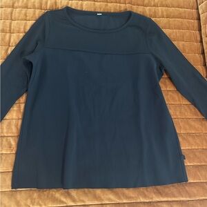 Lululemon Athletica Black Long Sleeve Top